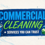 Commercial cleaning AI generated image