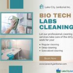 Biotech labs cleaning